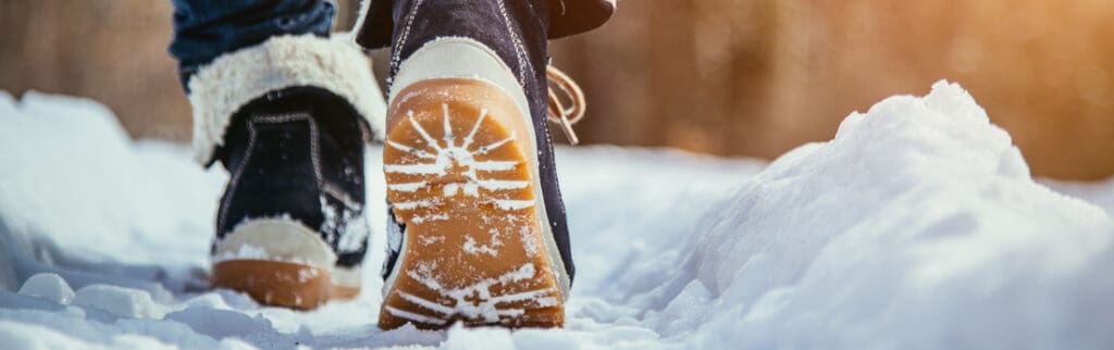 Beheizbare Socken in normale Schuhe