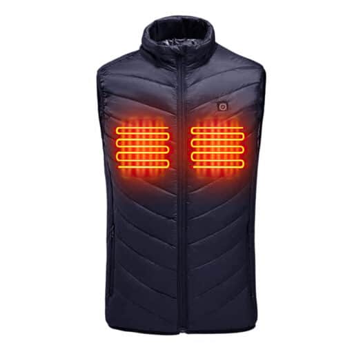 Verwarmde bodywarmer HeatPerformance® donkerblauw - herenmodel - Afbeelding 2