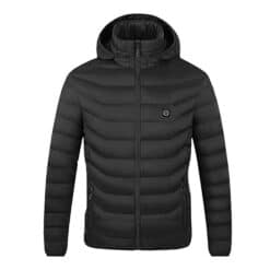 heated ladies jacket black