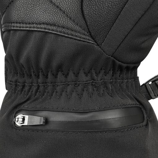Waterdichte ritssluiting van batterijvak op HeatPerformance ULTIMATE verwarmde handschoenen