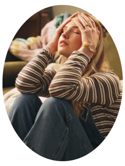 Stress kan ervoor zorgen dat je het koud hebt.